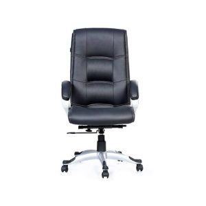 Leather Office Chair In Black Colour