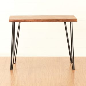 Raga Acacia Wood Study Desk - Brown