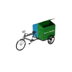 TRICYCLE WITH GARBAGE BOX